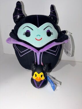 Squishmallow Disney Maleficent Plush w/Duck collectible Bundle ✨